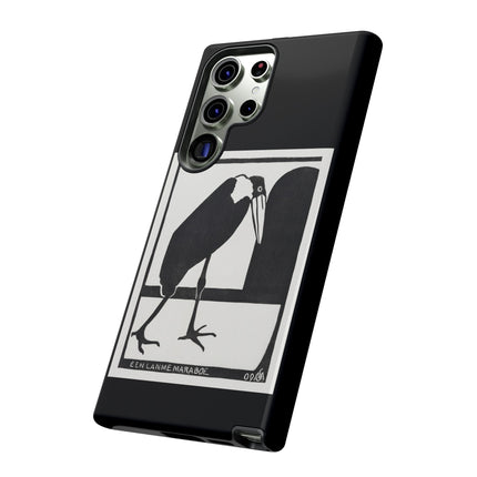 A Lame Marabou by Samuel Jessurun de Mesquita Phone Cases