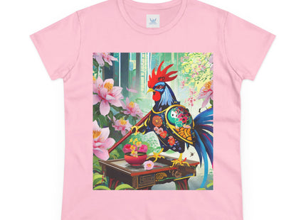 Cyberpunk Rooster Cotton Tee