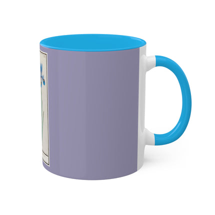Iris, Iris sibirica by Anselmus Boëtius de Boodt Colorful Mugs, 11oz