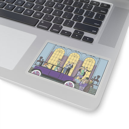Au Revoir by George Barbier Kiss-Cut Stickers (4 Sizes)