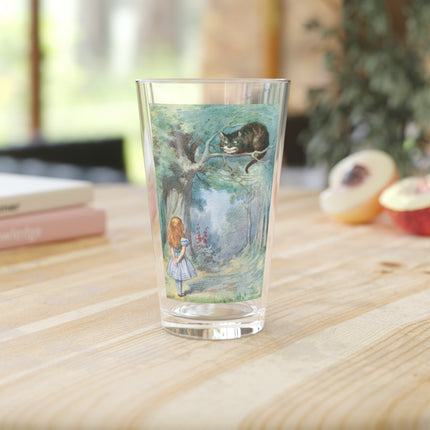 “I growl when I’m pleased, and wag my tail when I’m angry” by Sir John Tenniel Glass, 16oz