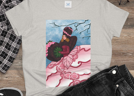 Winter Rose Empress Women's Midweight Cotton Tee