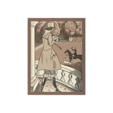 Equestrian Elegance by Fernand Siméon Ceramic Tile