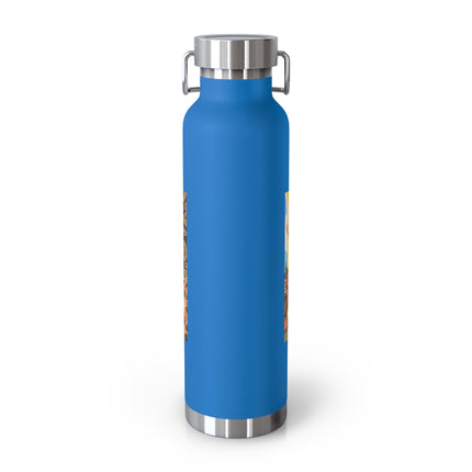 Glimpses of Opulence by Ezio Anichini Copper Vacuum Insulated Bottle, 22oz