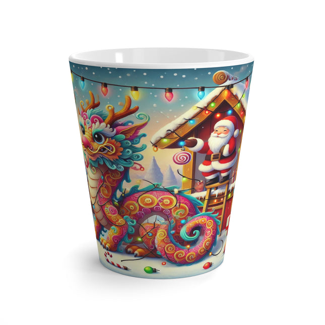 Playful Dragon's Christmas Latte Mug