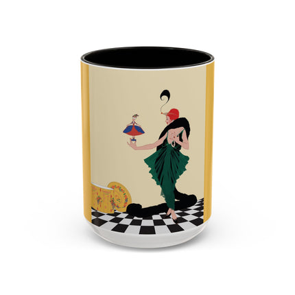 The Marionette Colorful Mugs – Theatrical Glamour & Cabaret Elegance