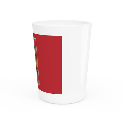 July & Ruby (from the Gem Series) by Sofia Chiostri Ceramic Shot Glass