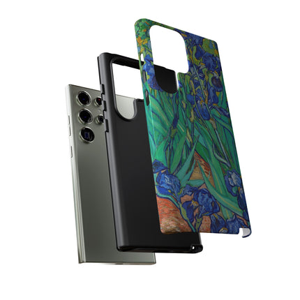 Irises by Vincent Van Gogh Phone Cases