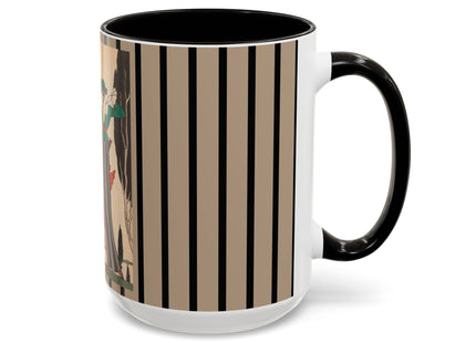 L'Arc Rouge by George Barbier Colorful Mugs (11oz, 15oz)