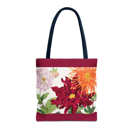 Dahlia by Tanigami Kônan Tote Bag (AOP)