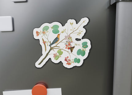 Orange-Headed Ground Thrush by Shaikh Zain al–Din Die-Cut Magnets (5 Sizes)