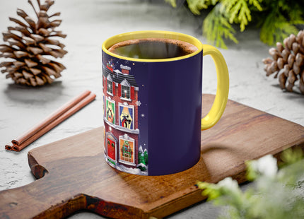 A Christmas Eve Celebration Colorful Mugs (11oz, 15oz)