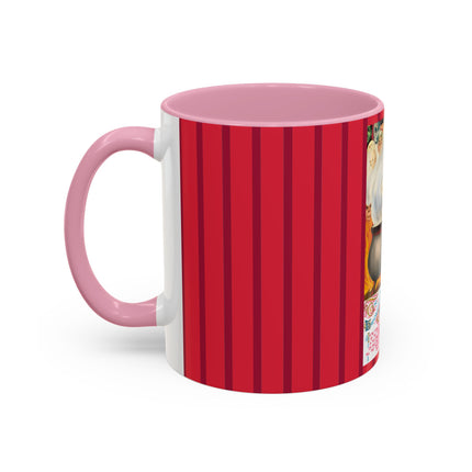 The Hallowe'en Cauldron In the Firelight's Gleam Colorful Mugs (11oz, 15oz)