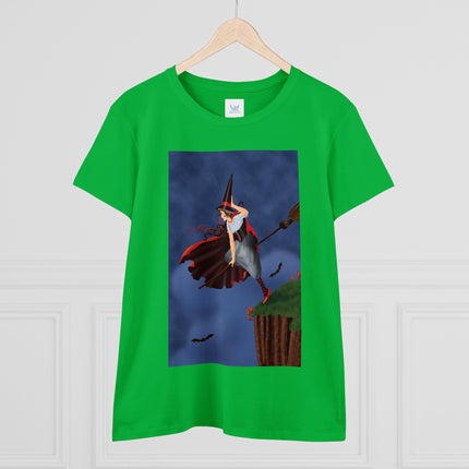 The Enchanted Witch Women's Midweight Cotton Tee