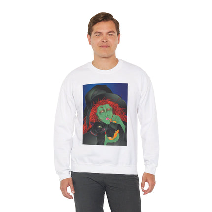 Mirror, Mirror A Witch's Touch Women’s Unisex Heavy Blend™ Crewneck Sweatshirt
