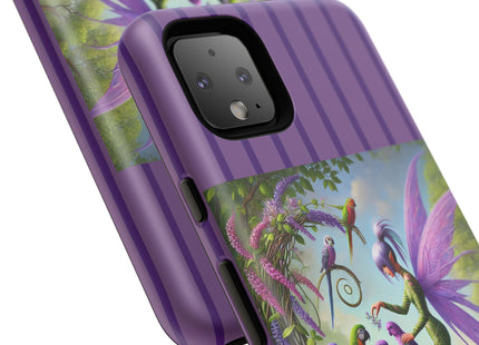 Lavender-Winged Fairy Phone Cases