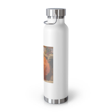 Flaming June by Frederic Leighton Copper Vacuum Insulated Bottle, 22oz
