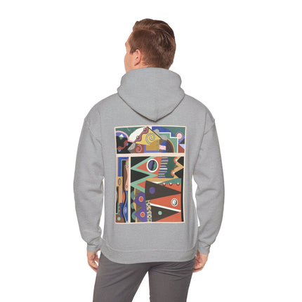 Collection decors et couleurs Pl.03 by Georges Valmier Heavy Blend™ Hooded Sweatshirt