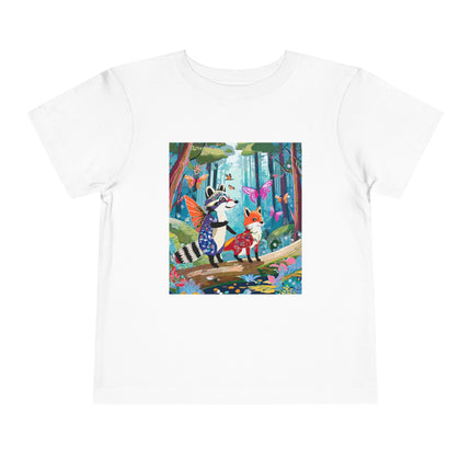 Whimsical Woodland Toddler Short Sleeve Tee