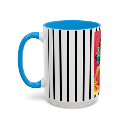Art Deco Christmas Enchantment Colorful Mugs (11oz, 15oz)