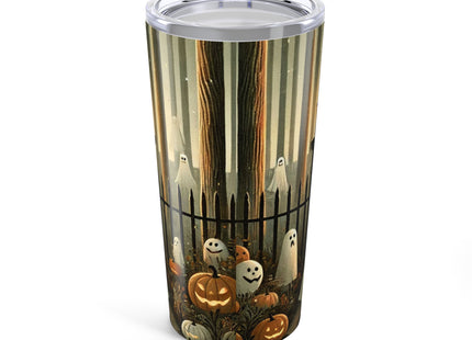 Ghostly Welcome – A Halloween Night Tumbler 20oz