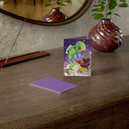 Cosmic Clash Greeting Cards (1, 10, 30, and 50pcs)