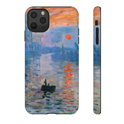 Sunrise by Claude Monet Phone Cases