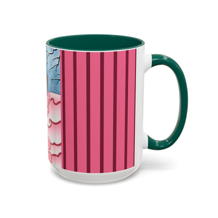 Winter Rose Empress Colorful Mugs (11oz, 15oz)