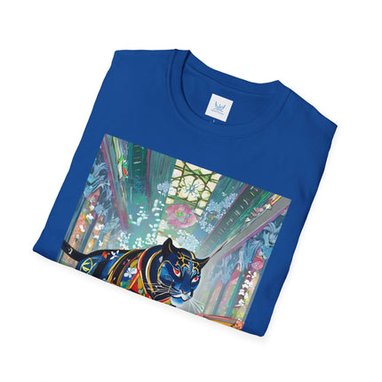 Cyber Panther's Hunt Softstyle T-Shirt