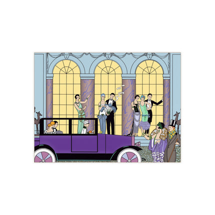 Au Revoir by George Barbier Ceramic Tile