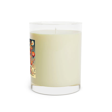 Jack-O’-Lantern Drums & The Kabuki Rabbit Scented Candle - Full Glass, 11oz