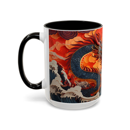 Emergence of the Dragon Colorful Mugs (11oz, 15oz)