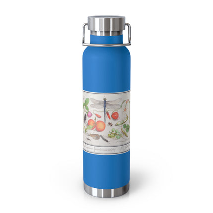 Natural History Ensemble, No. 7 by Anselmus Boëtius de Boodt Copper Vacuum Insulated Bottle, 22oz