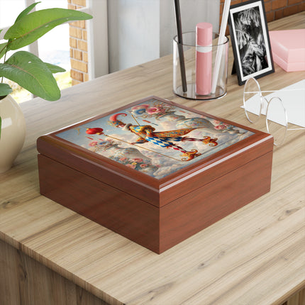 The Ornamental Jester Jewelry Box