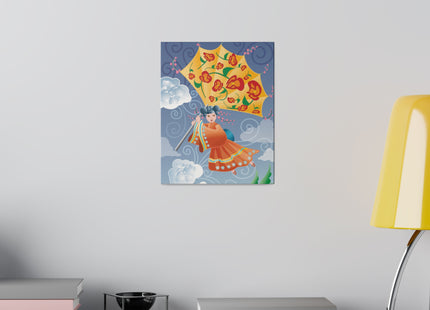 Flight of Blossoms Matte Canvas, Stretched, 0.75"