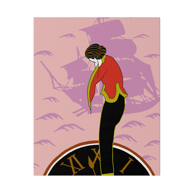 The Waiting Hour – A 1920s Art Deco Dream by Kobayashi Kaichi
