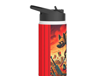 The Cunning Scavenger Stainless Steel Water Bottle, Standard Lid