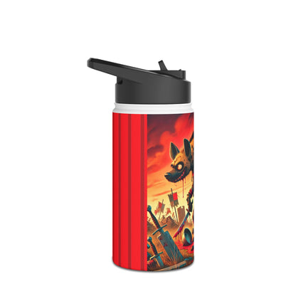 The Cunning Scavenger Stainless Steel Water Bottle, Standard Lid
