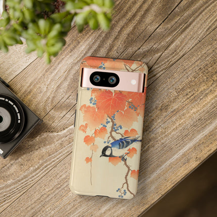 Japanese Bird and Branch by Ohara Koson Phone Cases