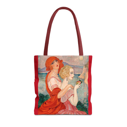 Sur la Route d'Anacapri by Gerda Wegener Tote Bag (AOP)