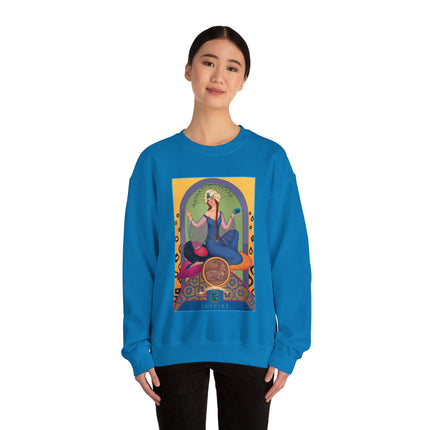 December & Tanzanite (from the Gem Series) by Sofia Chiostri Heavy Blend™ Crewneck Sweatshirt