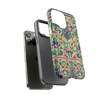 Colorful Flower Pattern by Owen Jones Phone Cases