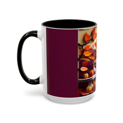 Shih Tzu at an Autumn Colorful Mugs (11oz, 15oz)