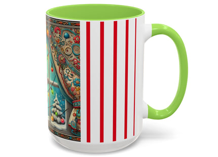 Mischief in Tinselland Colorful Mugs (11oz, 15oz)