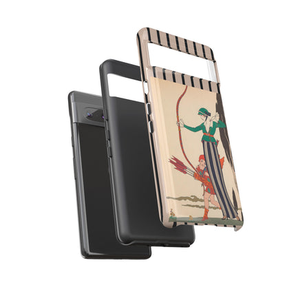 L'Arc Rouge by George Barbier Phone Cases