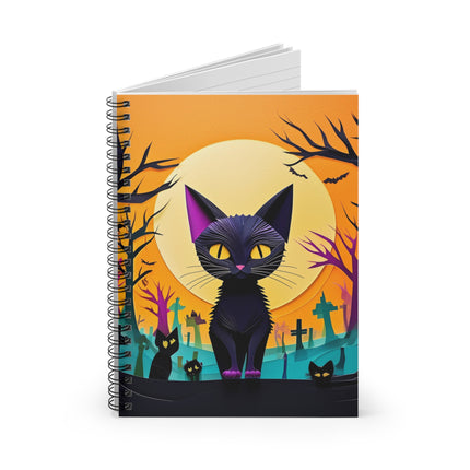Phantom Parade Spiral Notebook - Ruled Line