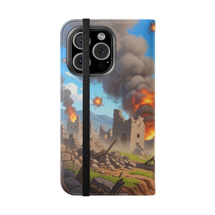 🐦✈️ The Cardinal Dive Bomber Flip Case – Bold Flight & Fearless Adventure