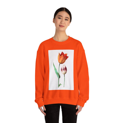 Tulip by Anselmus Boëtius de Boodt Heavy Blend™ Crewneck Sweatshirt