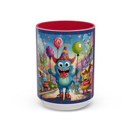 Monster Parade Madness Colorful Mugs (11oz, 15oz)