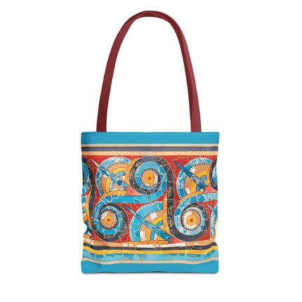 Reproduction of S-Spiral Frieze by Emile Gilliéron Tote Bag (AOP)